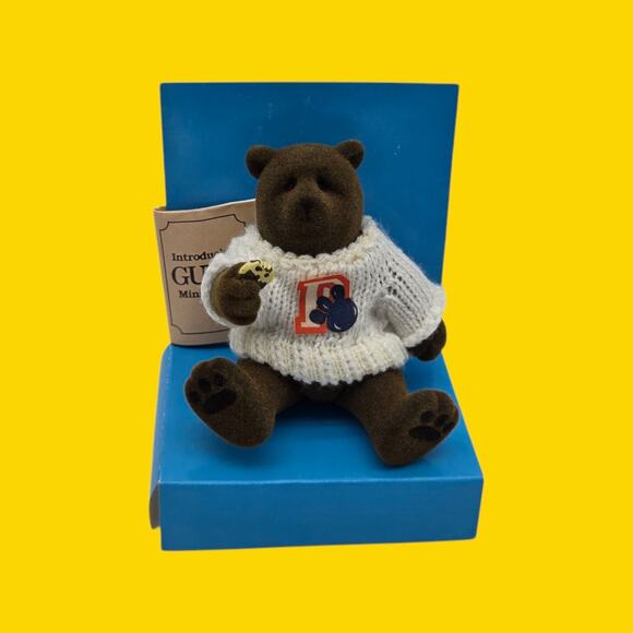 1983 Gund Abiner Smoothie Last Elegant Bear Four Miniature Bears in Original Box - Picture 6 of 16